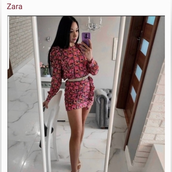 ZARA floral dress - Picture 11 of 16